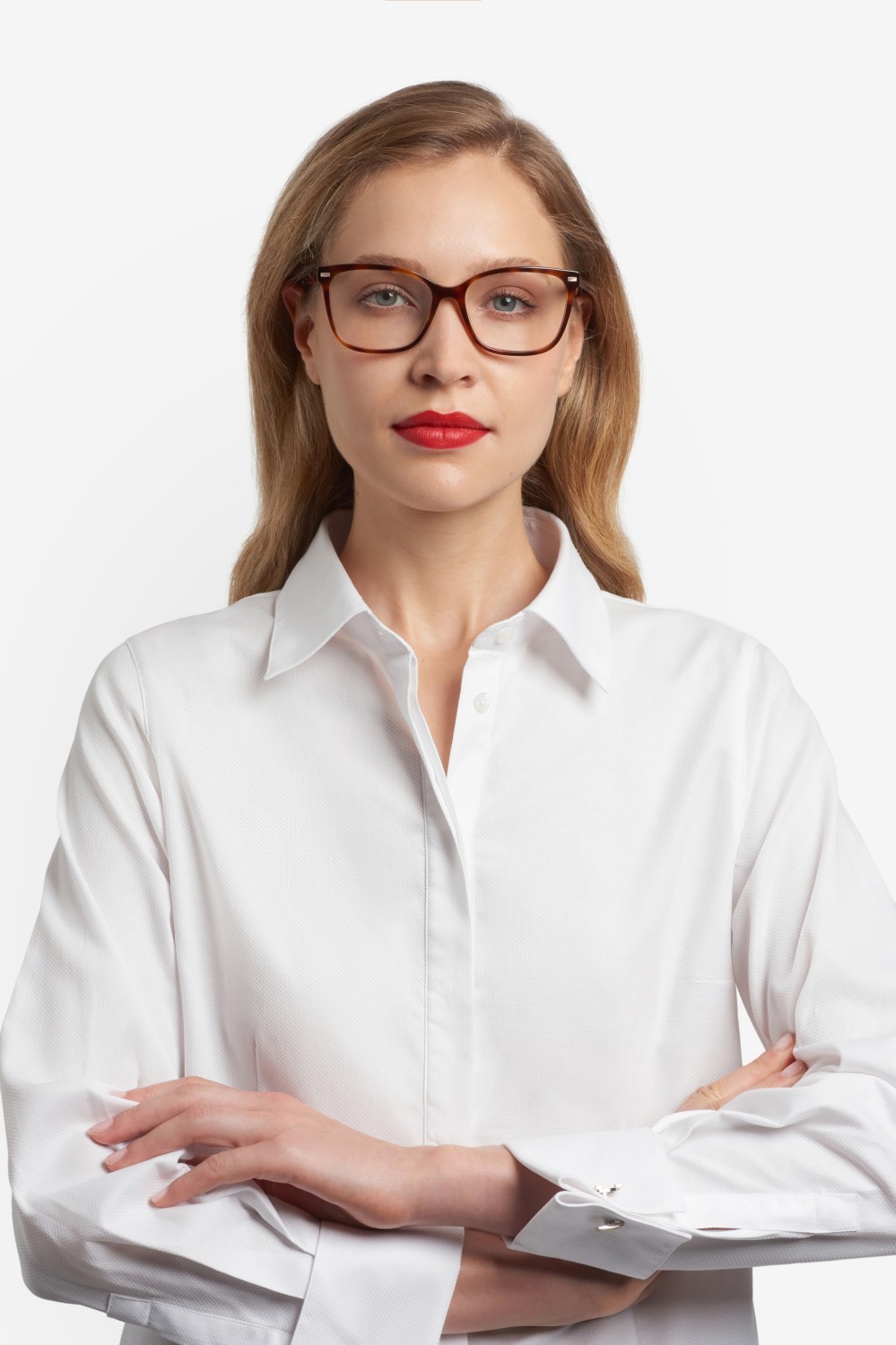 Occhiali da vista Carolina Herrera Her 0336/G 110236 086 colore havana forma cat eye 