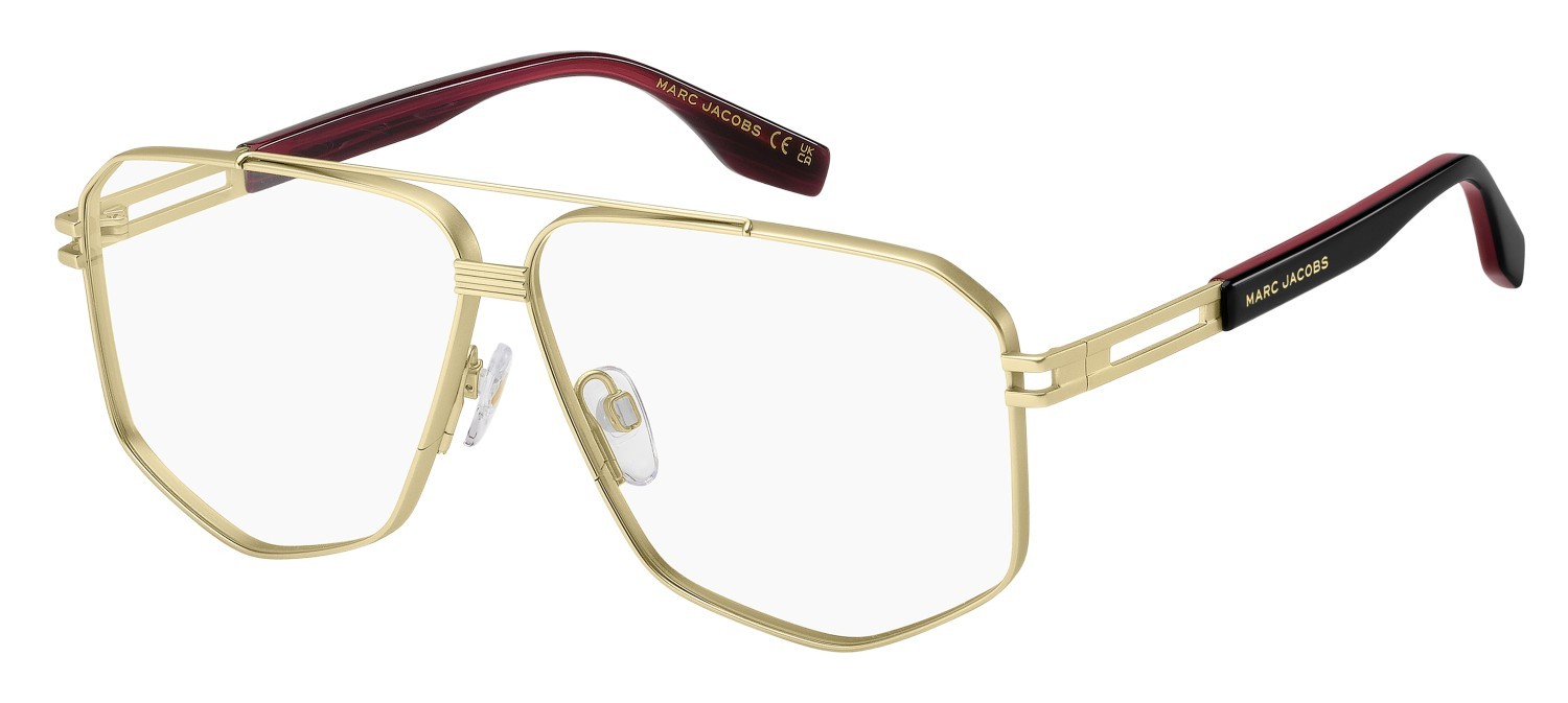 Occhiali da vista Marc Jacobs 874 110240 AOZ colore matte gold forma aviator 