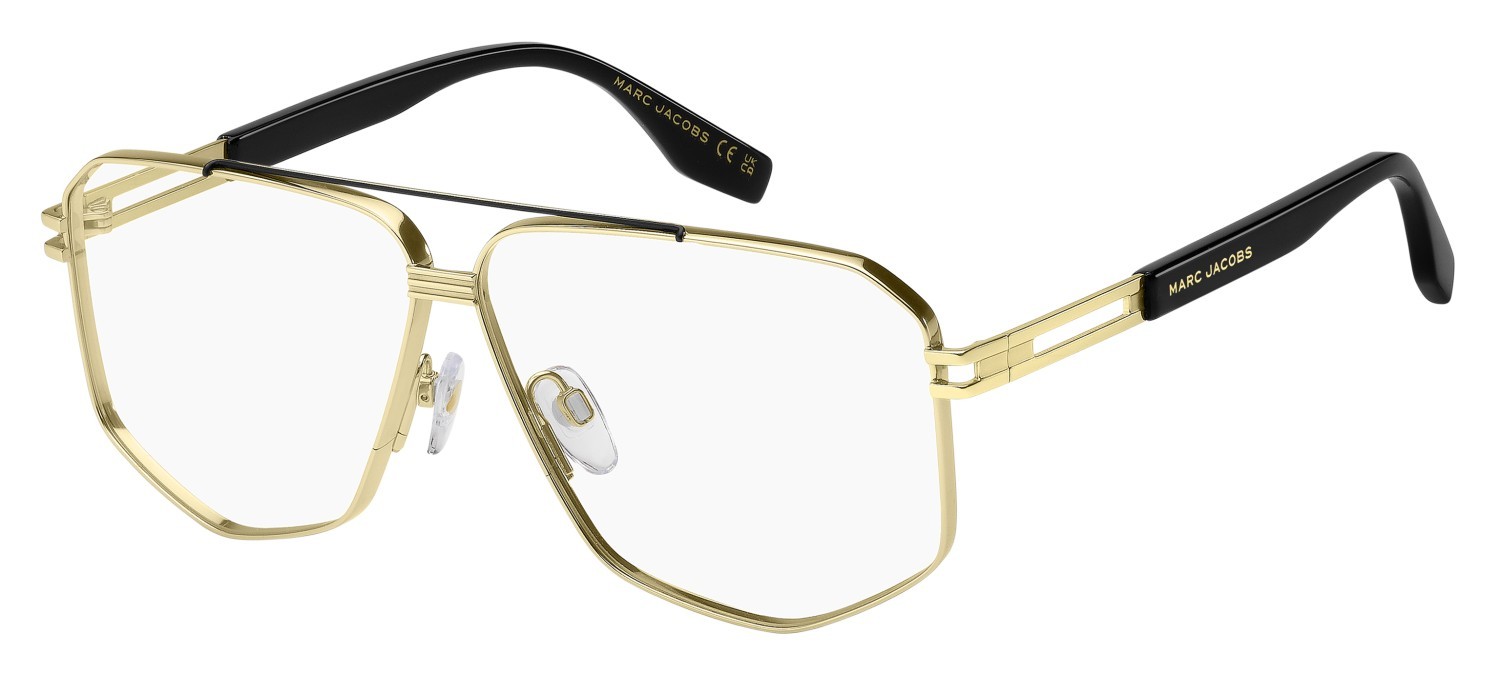 Occhiali da vista Marc Jacobs 874 110240 RHL colore gold black 2 forma aviator 