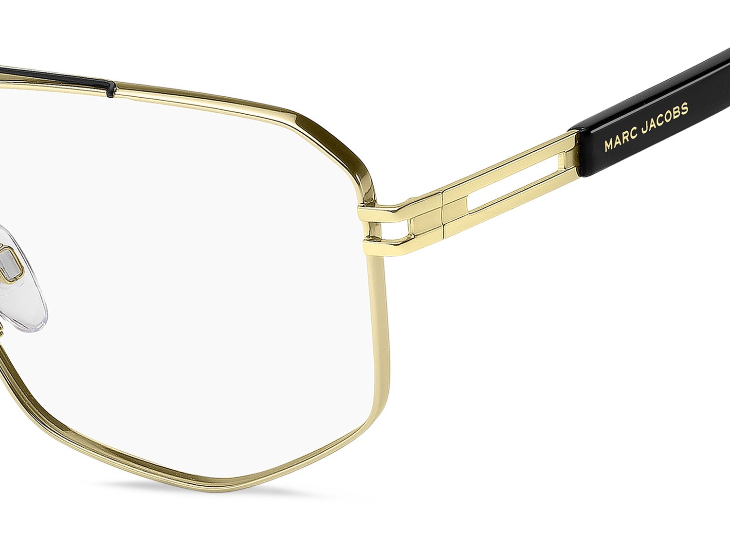Occhiali da vista Marc Jacobs 874 110240 RHL colore gold black 2 forma aviator 