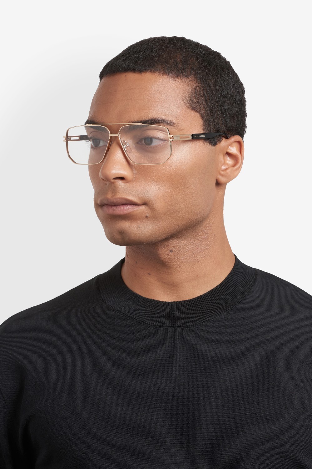 Occhiali da vista Marc Jacobs 878 110241 J5G colore gold forma rettangolare 