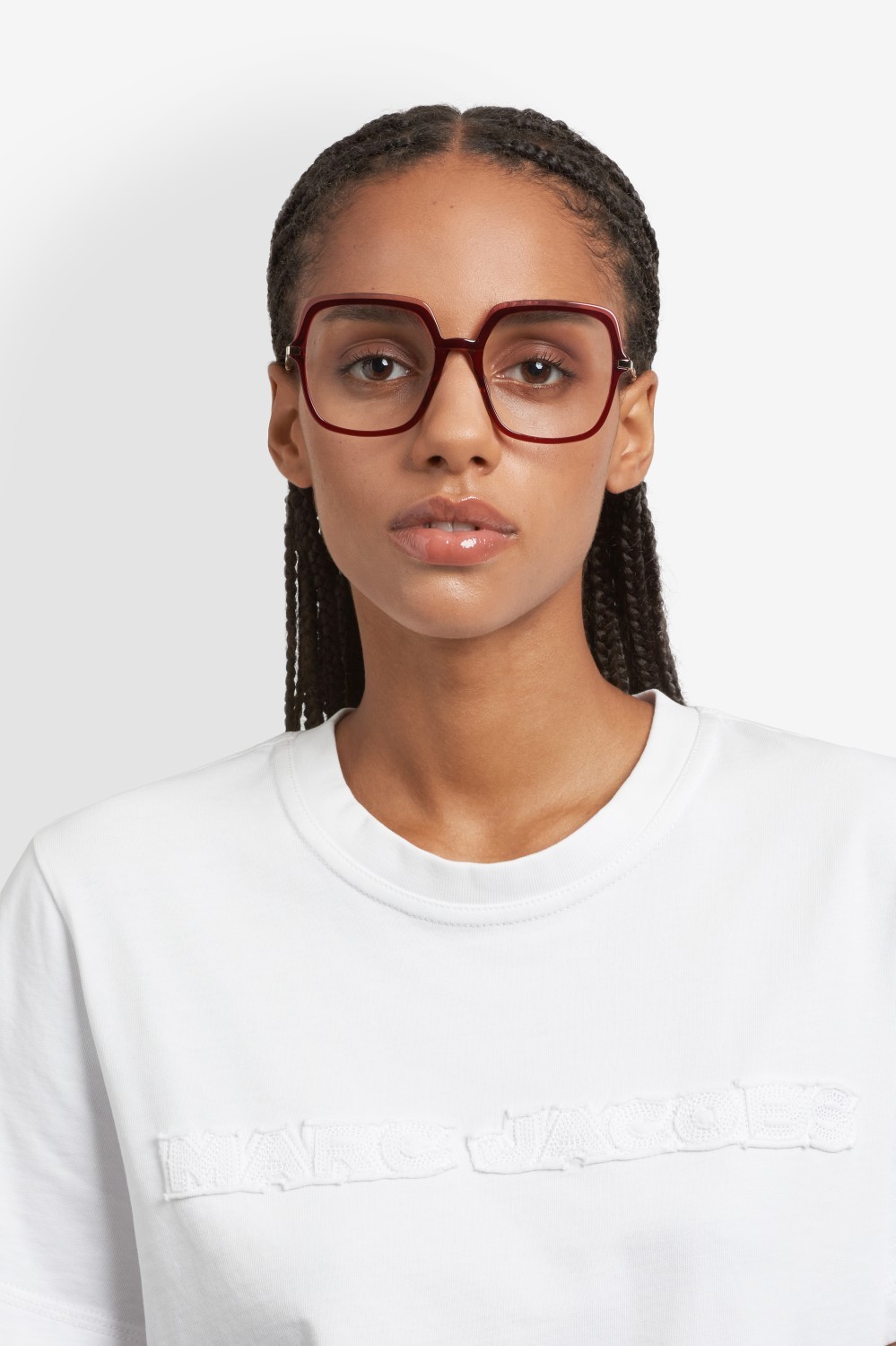 Occhiali da vista Marc Jacobs 868 110244 C19 colore burgundy nude forma quadrato 