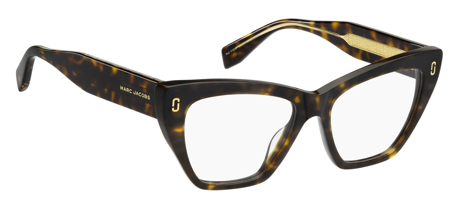 Occhiali da vista Marc Jacobs Mj 1129 110246 086 colore havana forma cat eye 
