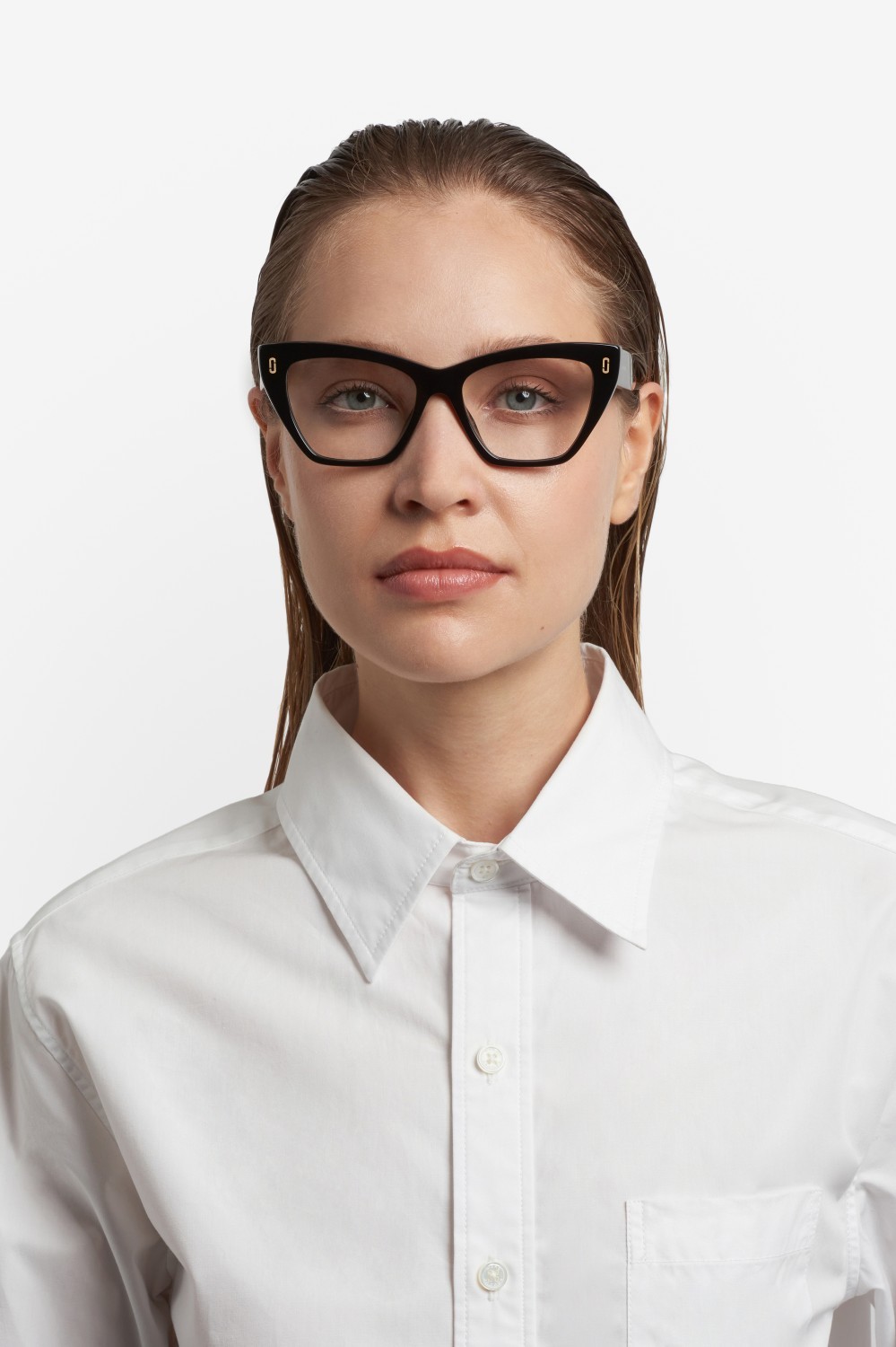 Occhiali da vista Marc Jacobs Mj 1129 110246 807 colore black forma cat eye 