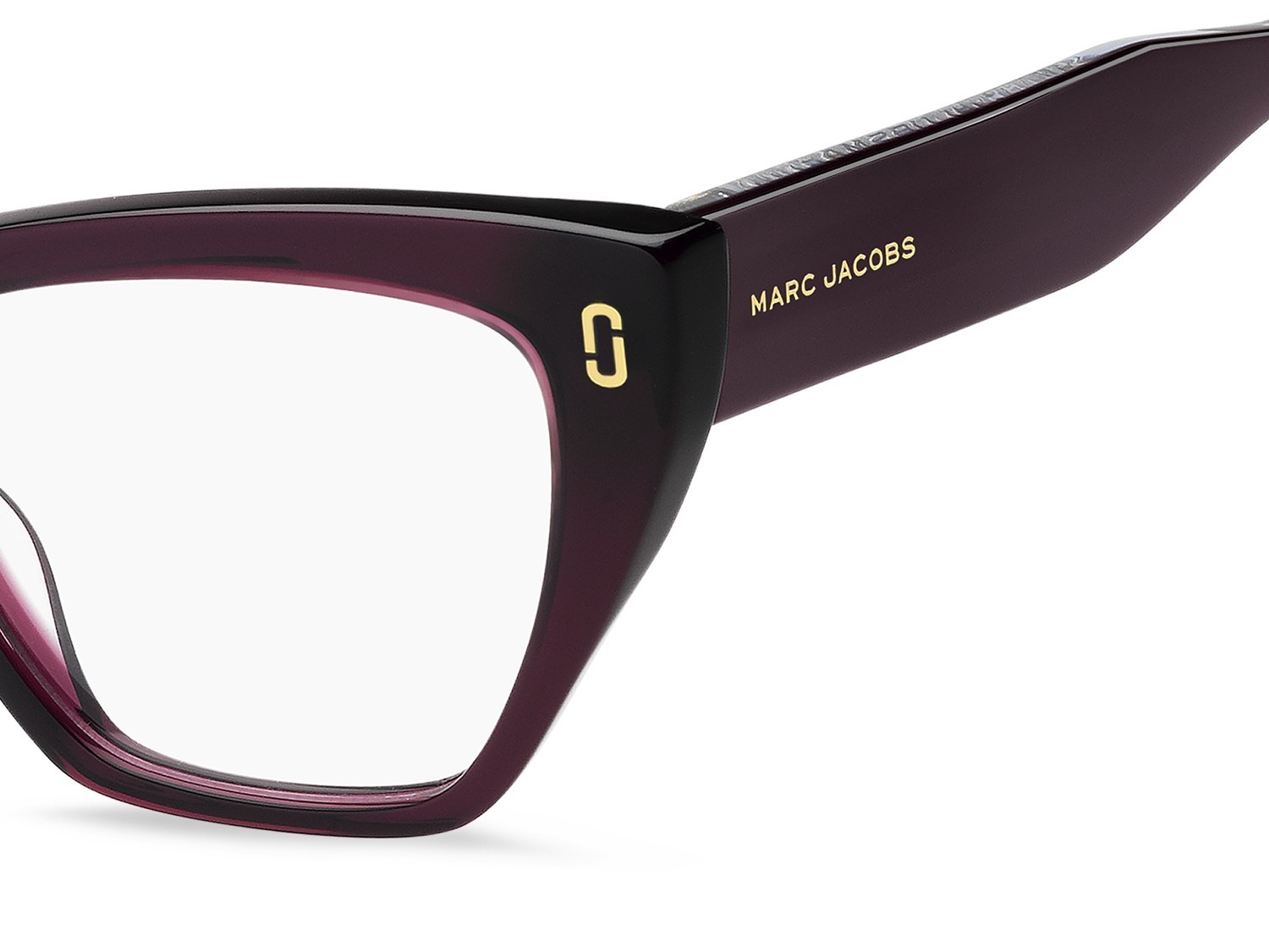 Occhiali da vista Marc Jacobs Mj 1129 110246 LHF colore burgundy 2 forma cat eye 