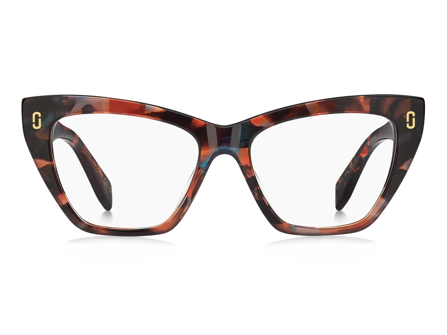 Occhiali da vista Marc Jacobs Mj 1129 110246 X8Q colore brown blue havana forma cat eye 
