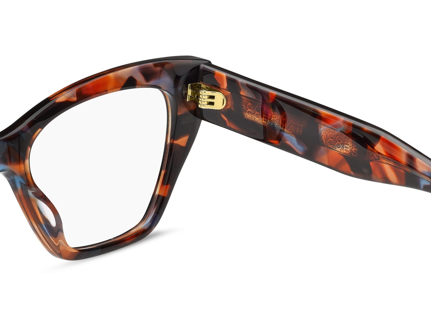 Occhiali da vista Marc Jacobs Mj 1129 110246 X8Q colore brown blue havana forma cat eye 