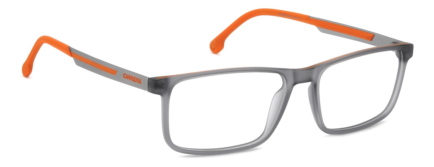 Eyeglasses Carrera 8920 110262 KB7 color grey shape rectangle 