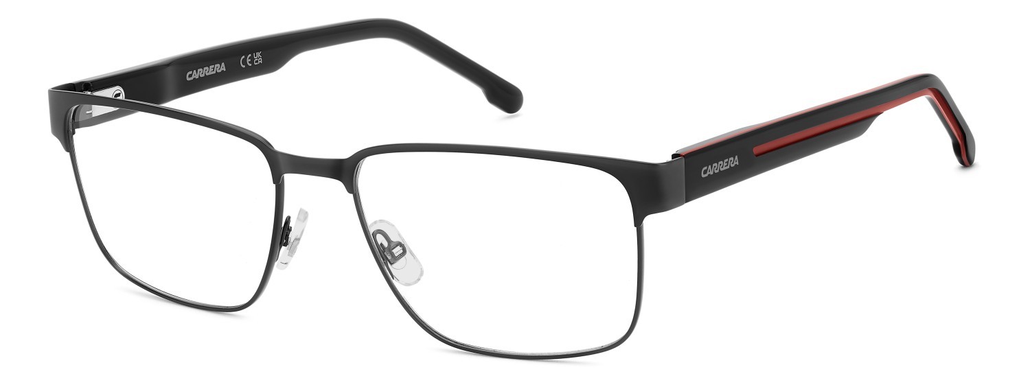 Brillen Carrera 8923 110265 BLX farbe matte black red form rechteckig 