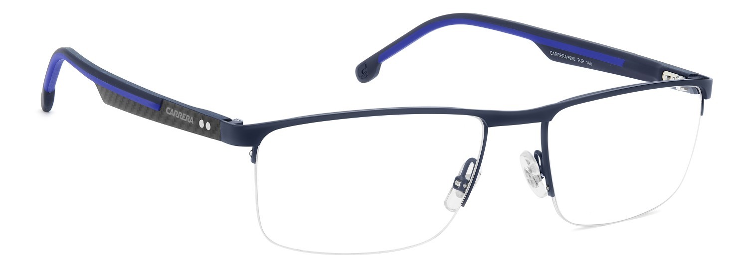 Eyeglasses Carrera 8926 110267 PJP color blue shape rectangle 