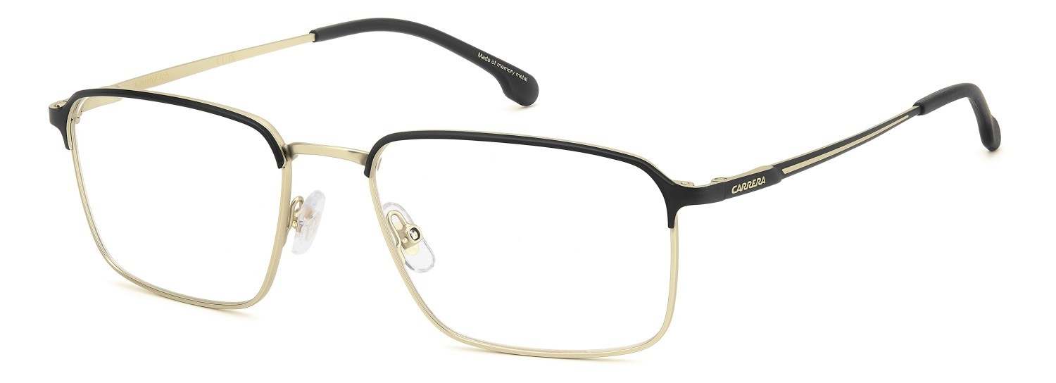 Brillen Carrera 8927 110268 I46 farbe matte black gold form rechteckig 