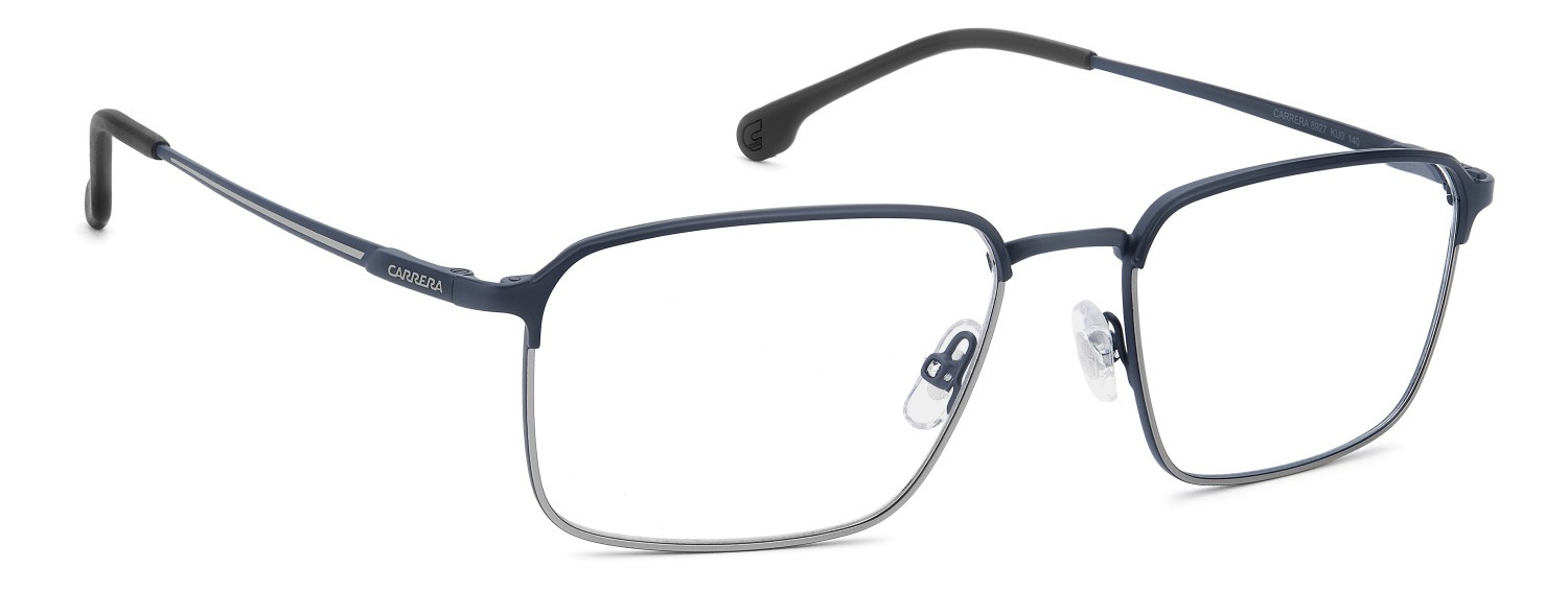 Brillen Carrera 8927 110268 KU0 farbe matte blue ruthenium form rechteckig 