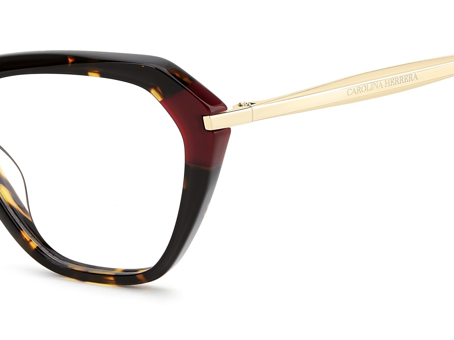 Occhiali da vista Carolina Herrera Her 0349 110275 086 colore havana forma cat eye 