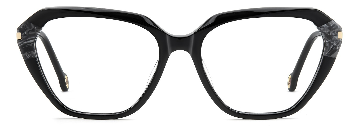 Occhiali da vista Carolina Herrera Her 0349 110275 807 colore black forma cat eye 
