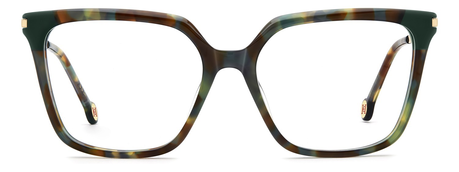 Occhiali da vista Carolina Herrera Her 0350 110277 XGW colore green havana forma quadrato 