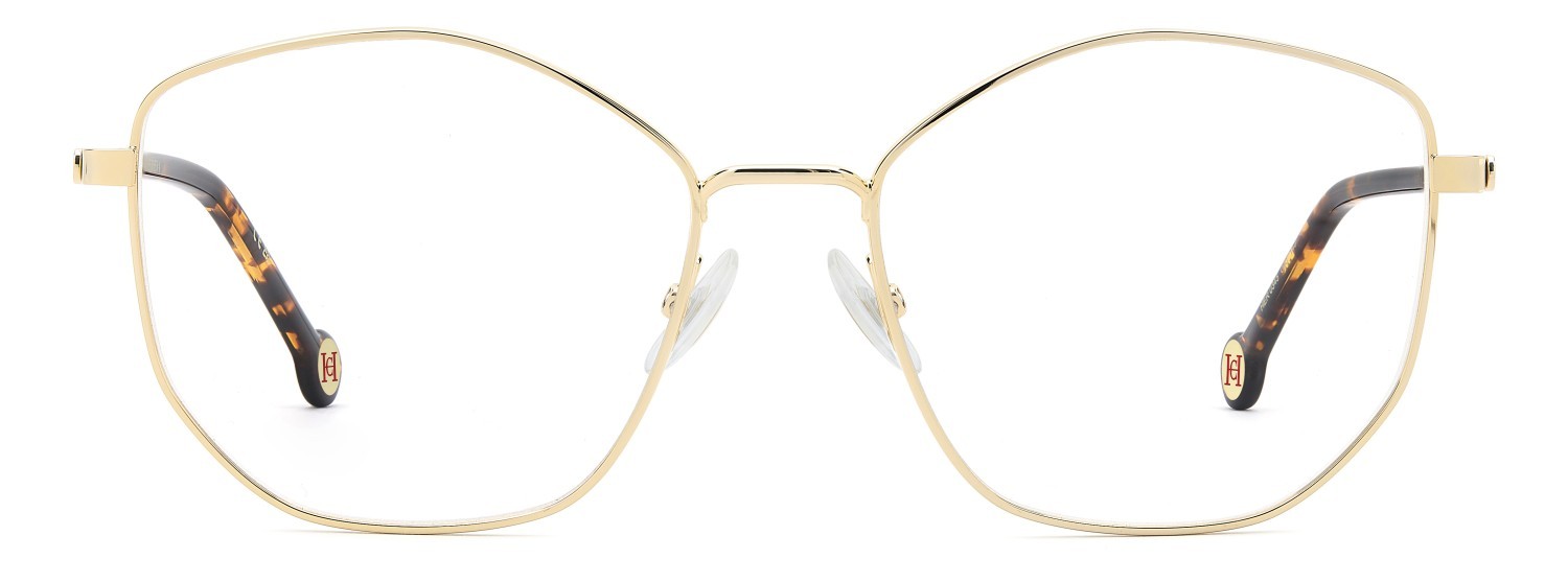 Occhiali da vista Carolina Herrera Her 0345 110278 000 colore rose gold forma quadrato 