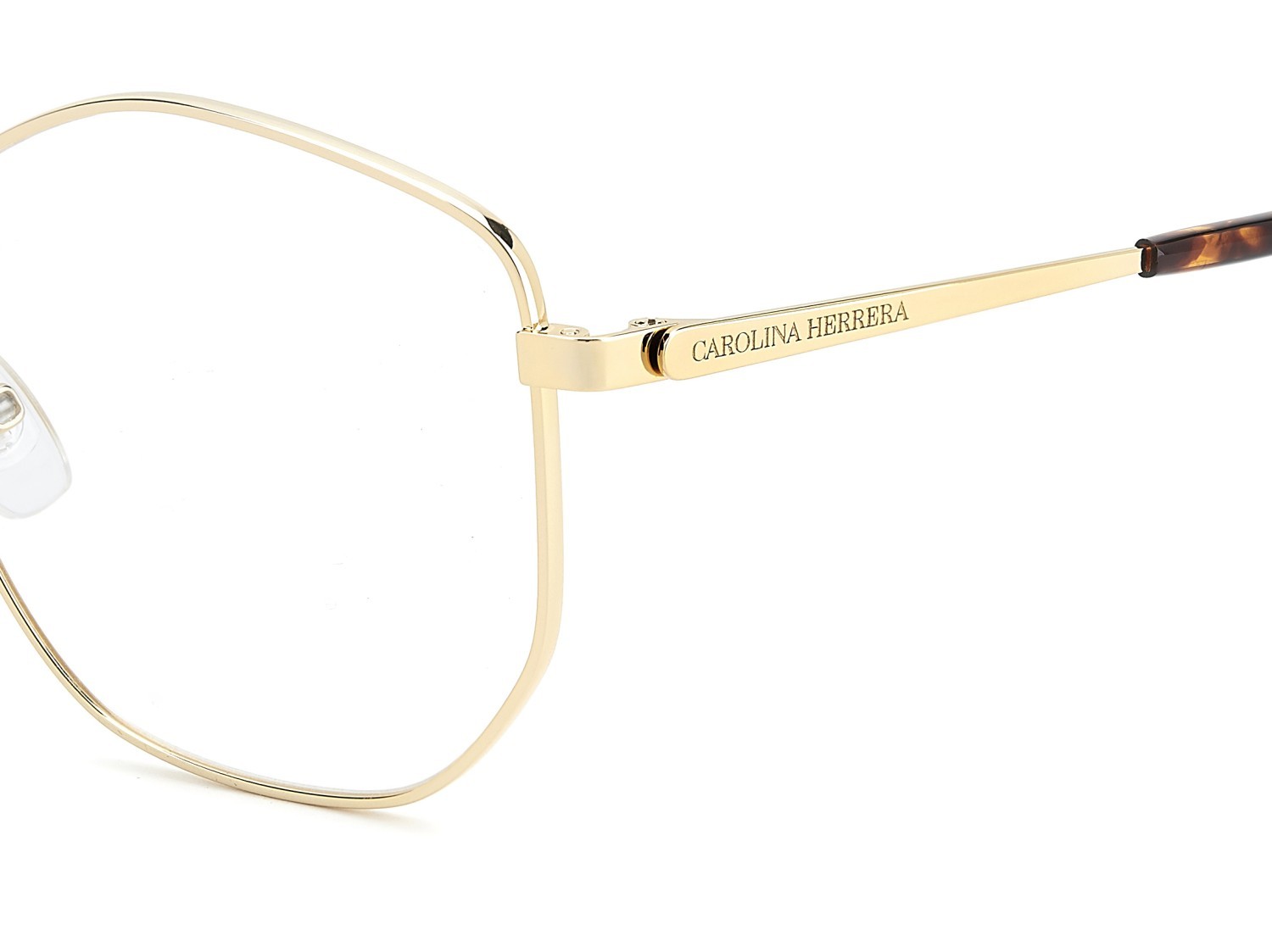 Occhiali da vista Carolina Herrera Her 0345 110278 000 colore rose gold forma quadrato 