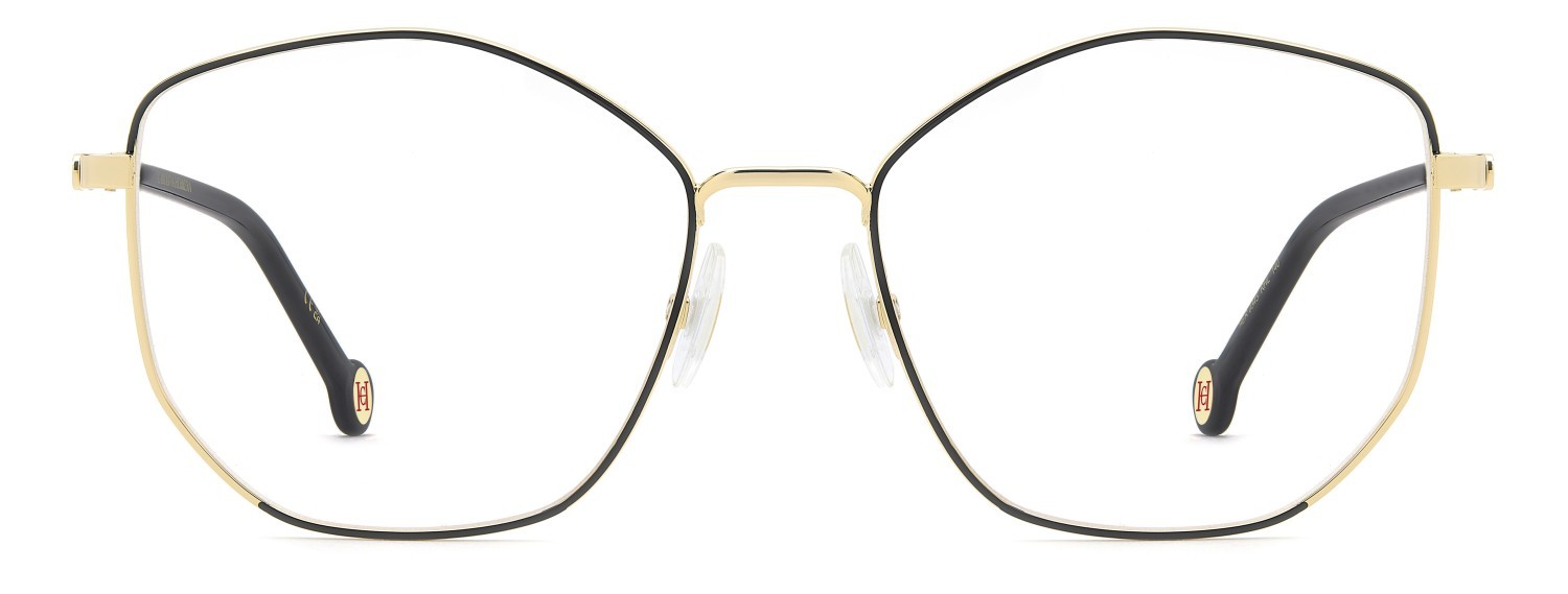 Occhiali da vista Carolina Herrera Her 0345 110278 RHL colore gold black 2 forma quadrato 