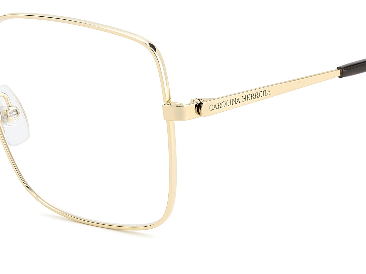 Occhiali da vista Carolina Herrera Her 0346 110279 000 colore rose gold forma quadrato 