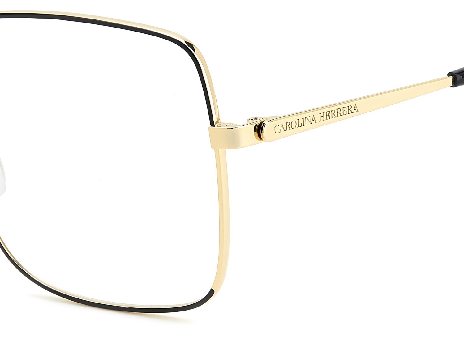 Occhiali da vista Carolina Herrera Her 0346 110279 RHL colore gold black 2 forma quadrato 