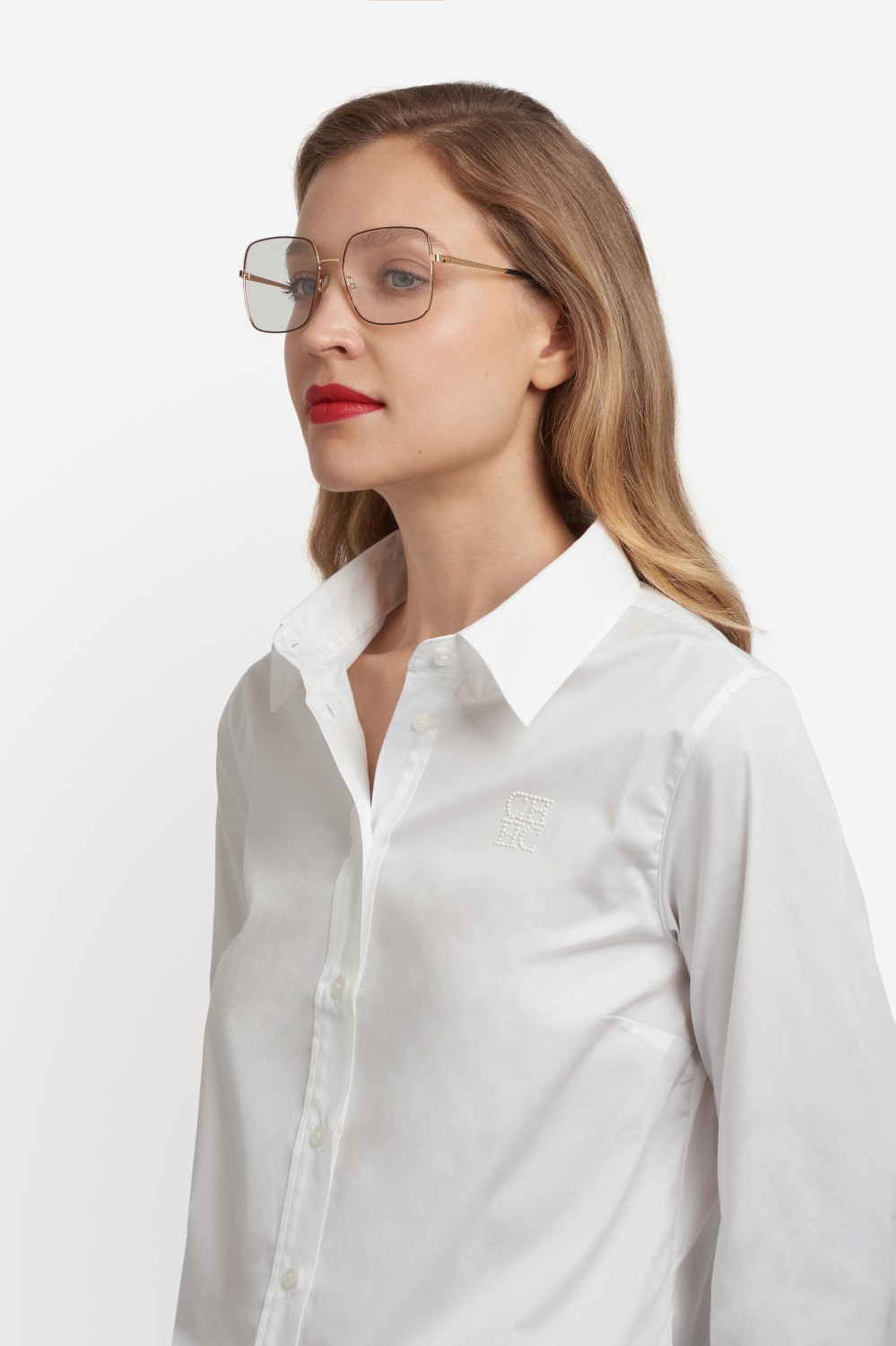 Occhiali da vista Carolina Herrera Her 0346 110279 RHL colore gold black 2 forma quadrato 