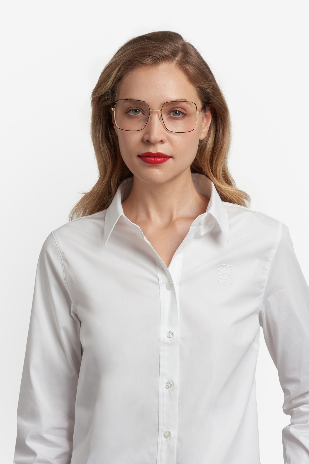 Occhiali da vista Carolina Herrera Her 0346 110279 RHL colore gold black 2 forma quadrato 