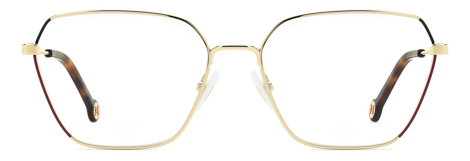 Occhiali da vista Carolina Herrera Her 0338 110283 Y11 colore gold red forma rettangolare 
