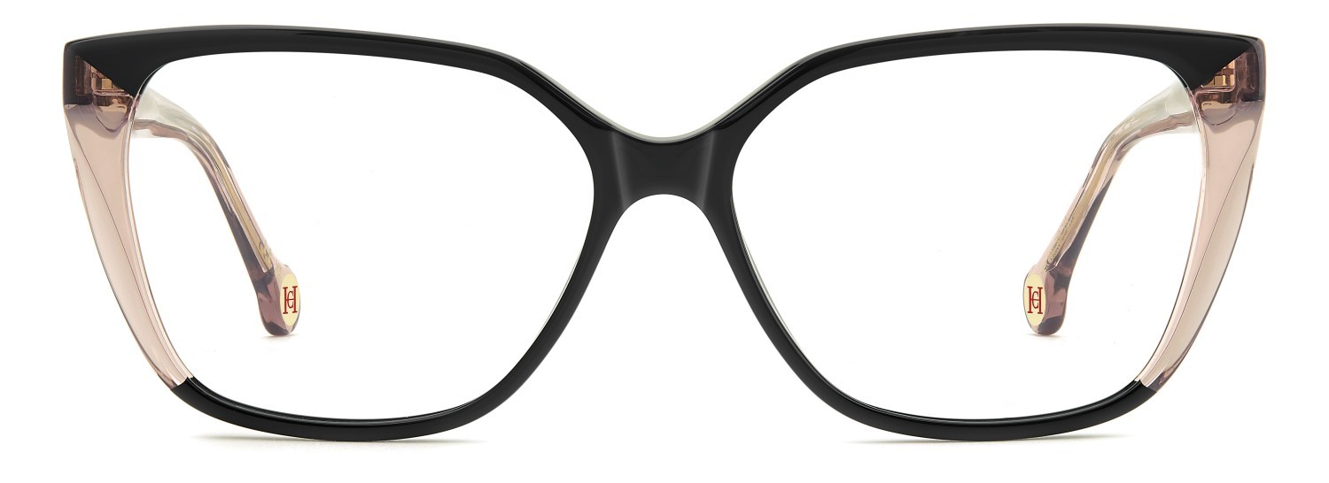 Eyeglasses Carolina Herrera Her 0341 110284 3H2 color black pink shape cat eye 