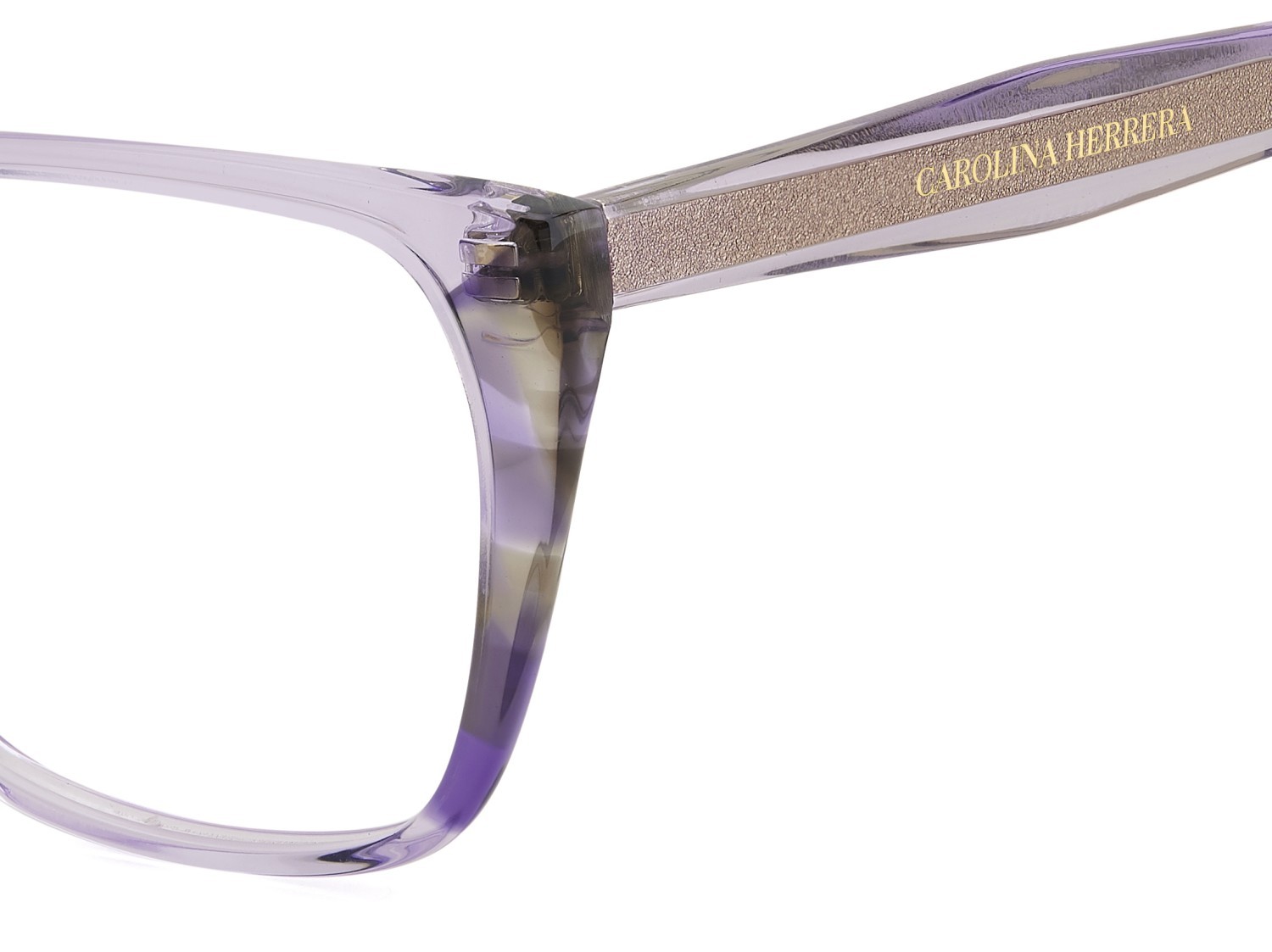 Brillen Carolina Herrera Her 0341 110284 789 farbe lilac form cat-eye 