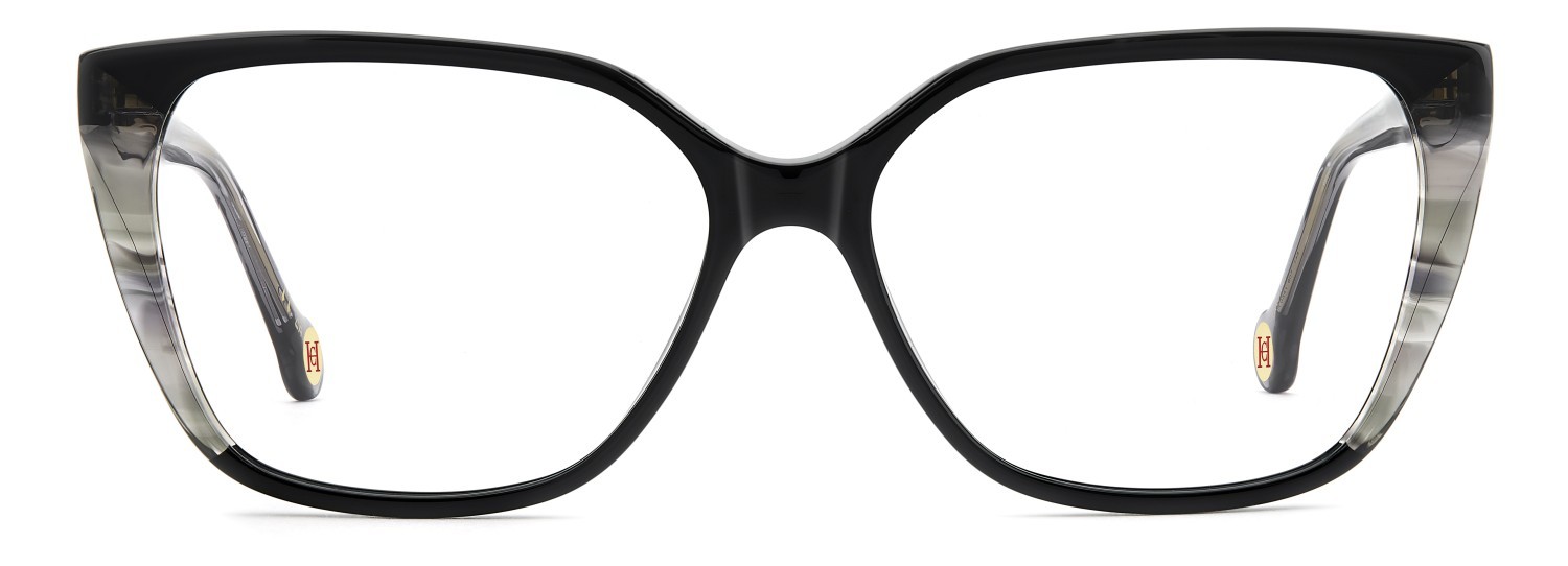 Occhiali da vista Carolina Herrera Her 0341 110284 807 colore black forma cat eye 
