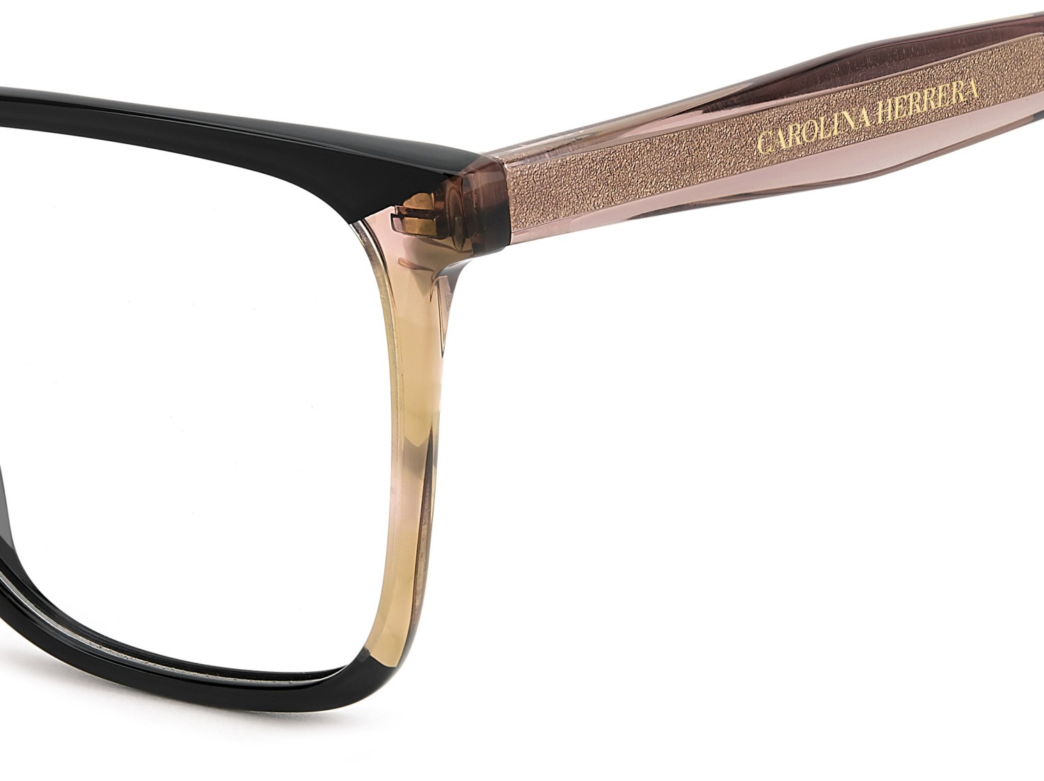 Occhiali da vista Carolina Herrera Her 0342 110285 2TB colore black pink havana forma quadrato 