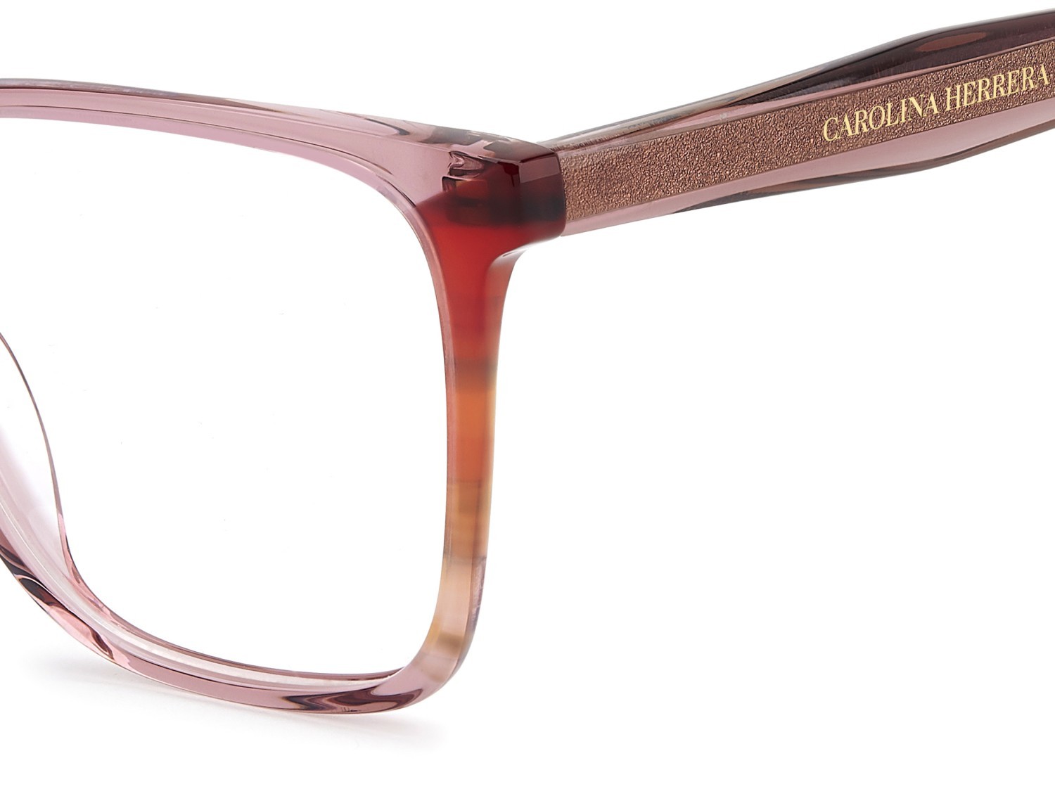 Occhiali da vista Carolina Herrera Her 0342 110285 35J colore pink forma quadrato 