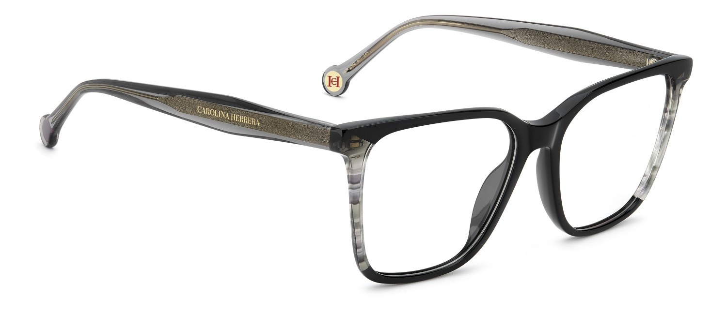 Occhiali da vista Carolina Herrera Her 0342 110285 807 colore black forma quadrato 