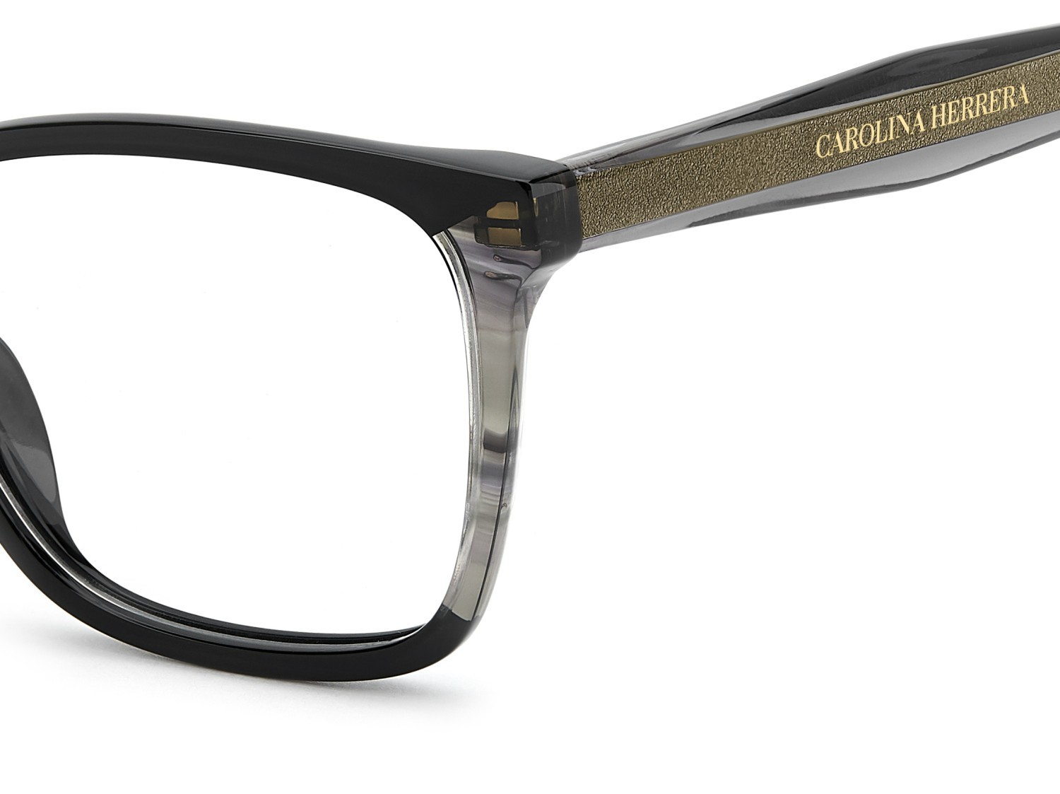 Occhiali da vista Carolina Herrera Her 0343 110287 807 colore black forma rettangolare 