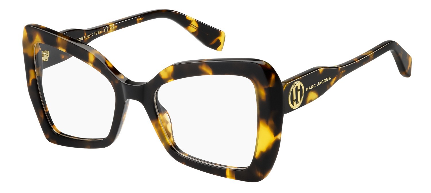 Occhiali da vista Marc Jacobs 854 110288 086 colore havana forma farfalla 