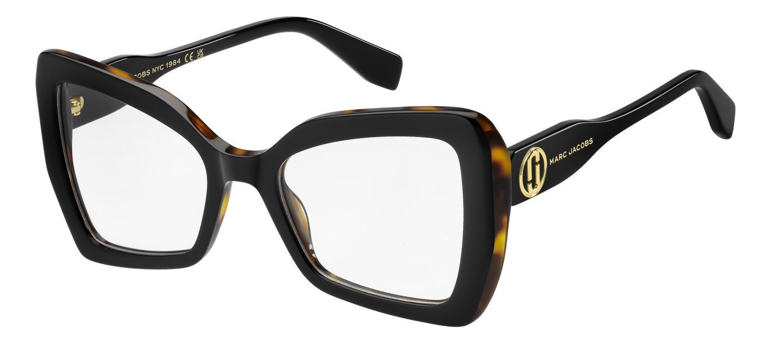 Occhiali da vista Marc Jacobs 854 110288 WR7 colore black havana forma farfalla 