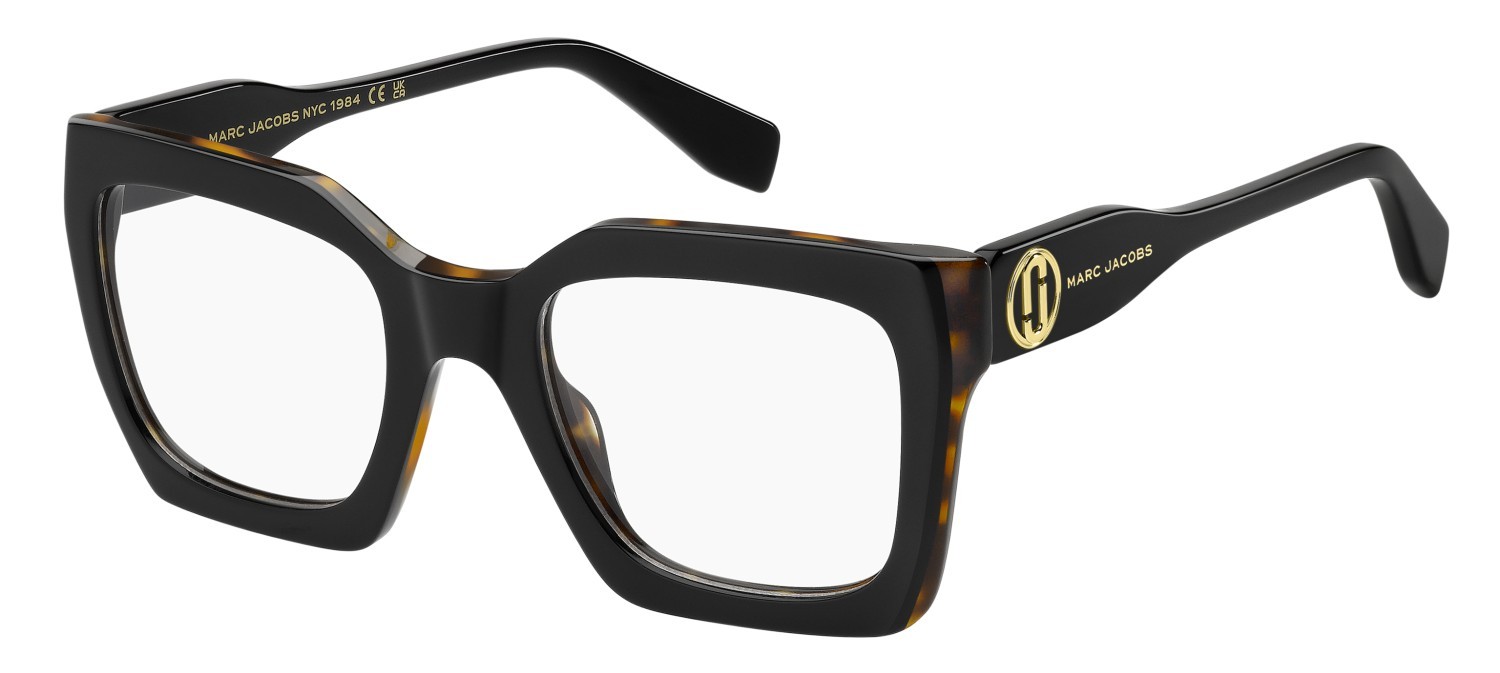 Occhiali da vista Marc Jacobs 855 110289 WR7 colore black havana forma quadrato 