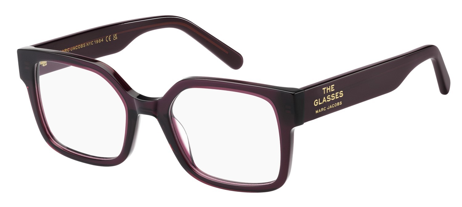 Occhiali da vista Marc Jacobs 861 110290 LHF colore burgundy 2 forma quadrato 
