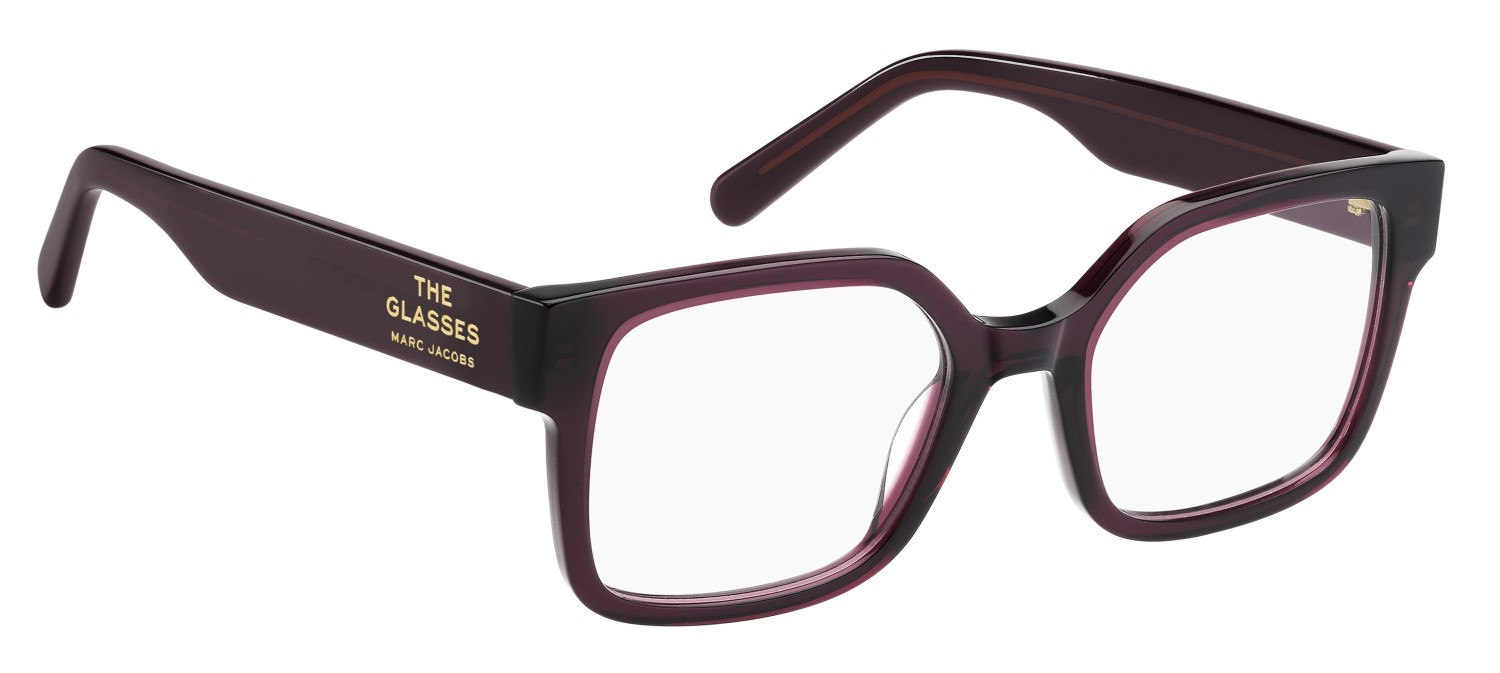 Occhiali da vista Marc Jacobs 861 110290 LHF colore burgundy 2 forma quadrato 