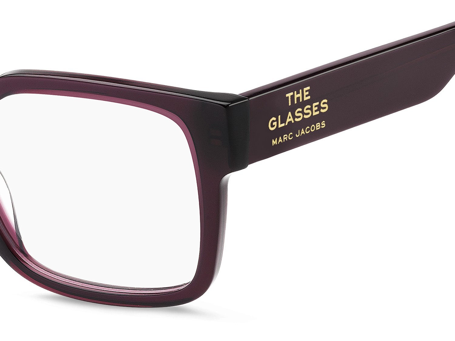 Occhiali da vista Marc Jacobs 861 110290 LHF colore burgundy 2 forma quadrato 