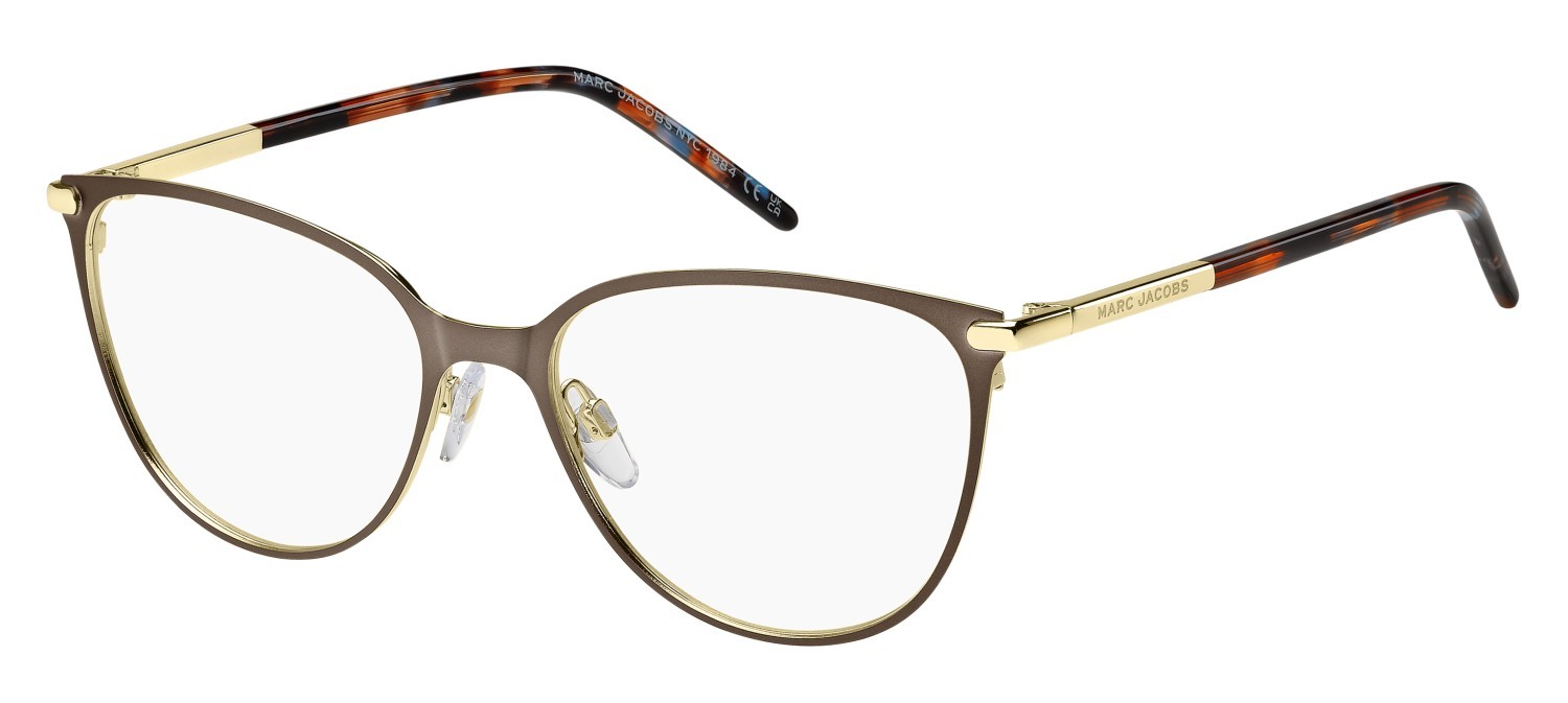 Occhiali da vista Marc Jacobs 869/G 110292 JU2 colore gold bronze forma cat eye 