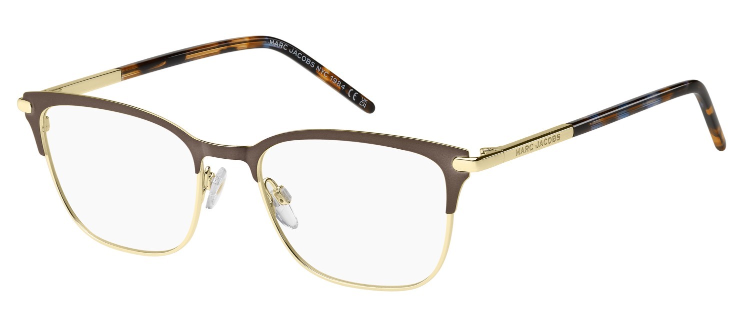 Eyeglasses Marc Jacobs 870/G 110293 JU2 color gold bronze shape cat eye 