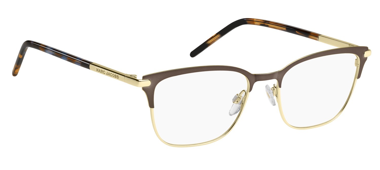 Eyeglasses Marc Jacobs 870/G 110293 JU2 color gold bronze shape cat eye 