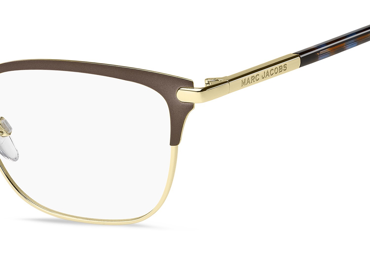 Eyeglasses Marc Jacobs 870/G 110293 JU2 color gold bronze shape cat eye 