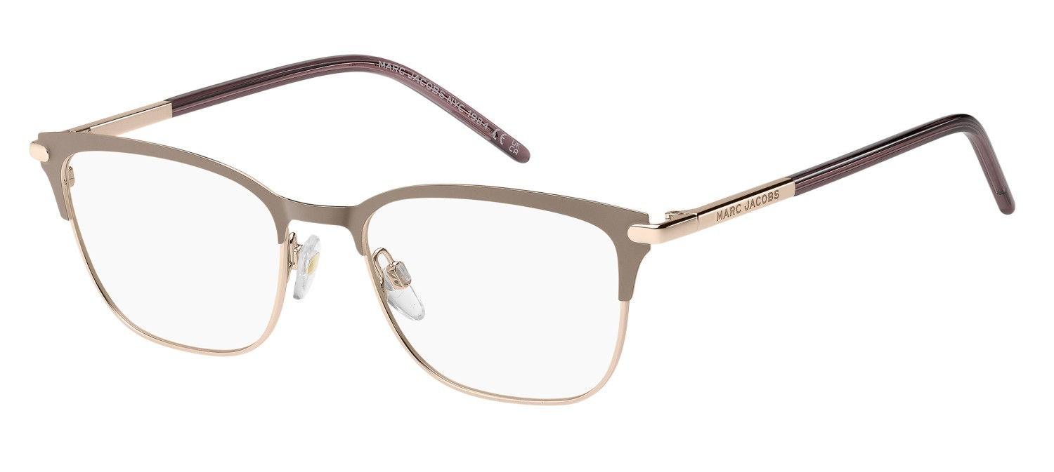 Eyeglasses Marc Jacobs 870/G 110293 PY3 color copper gold nude shape cat eye 
