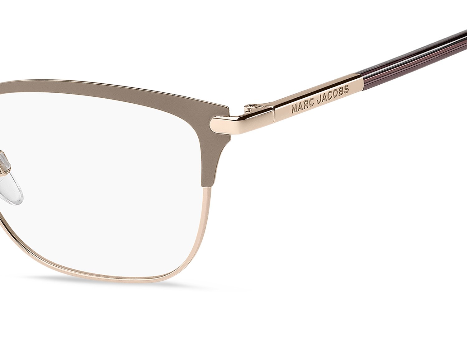 Eyeglasses Marc Jacobs 870/G 110293 PY3 color copper gold nude shape cat eye 
