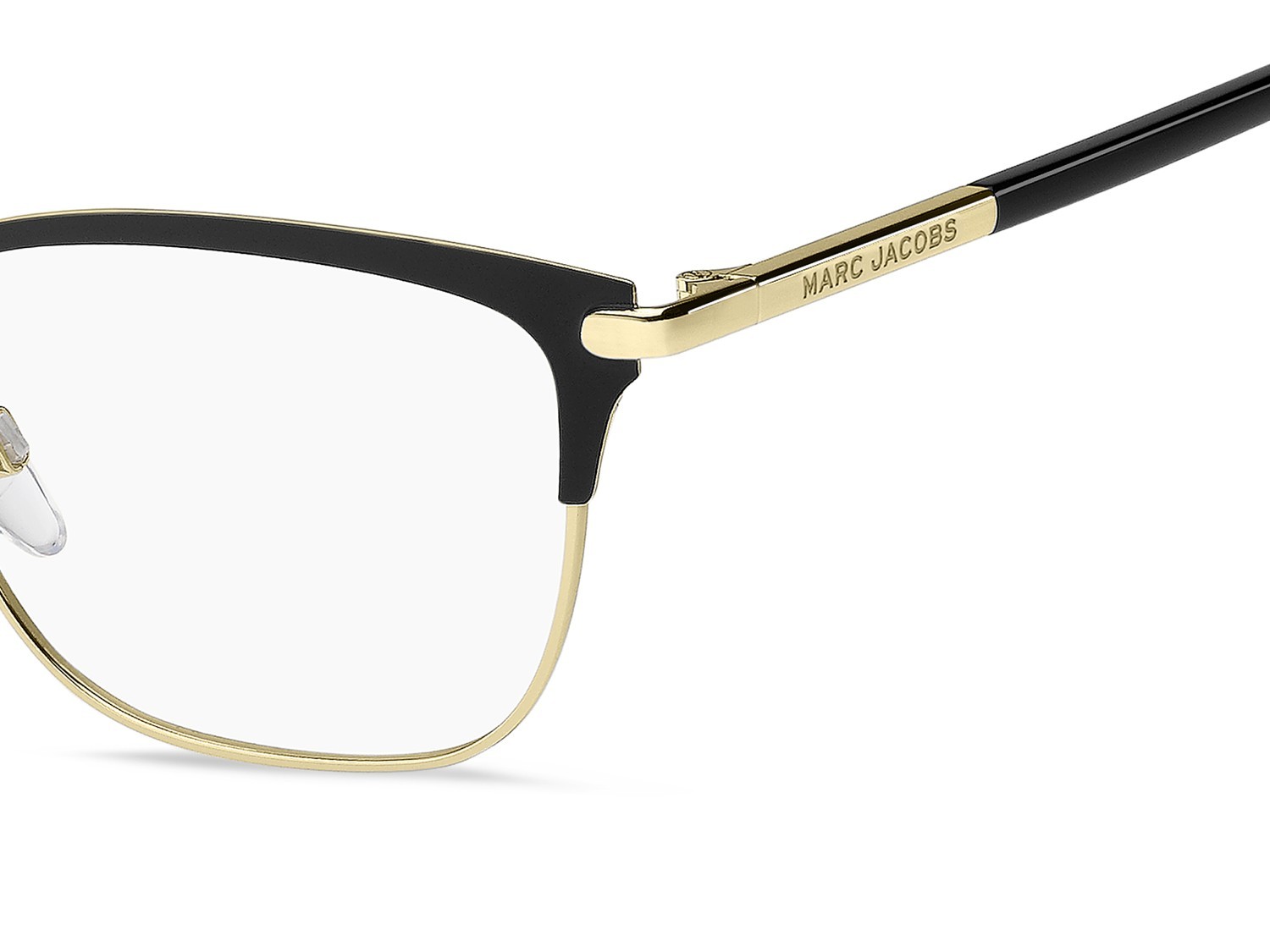 Brillen Marc Jacobs 870/G 110293 RHL farbe gold black 2 form cat-eye 