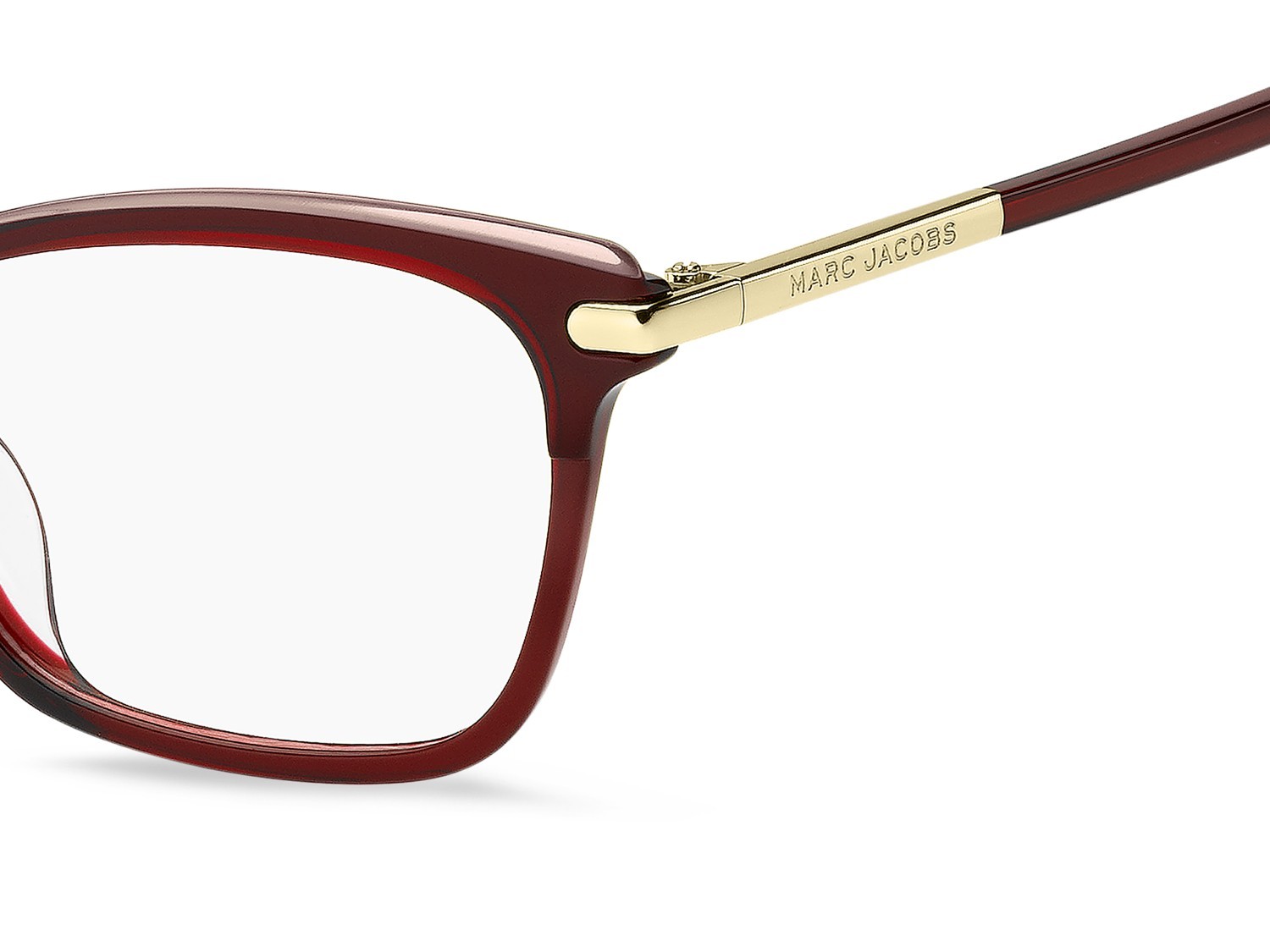 Occhiali da vista Marc Jacobs 872/G 110294 C19 colore burgundy nude forma cat eye 