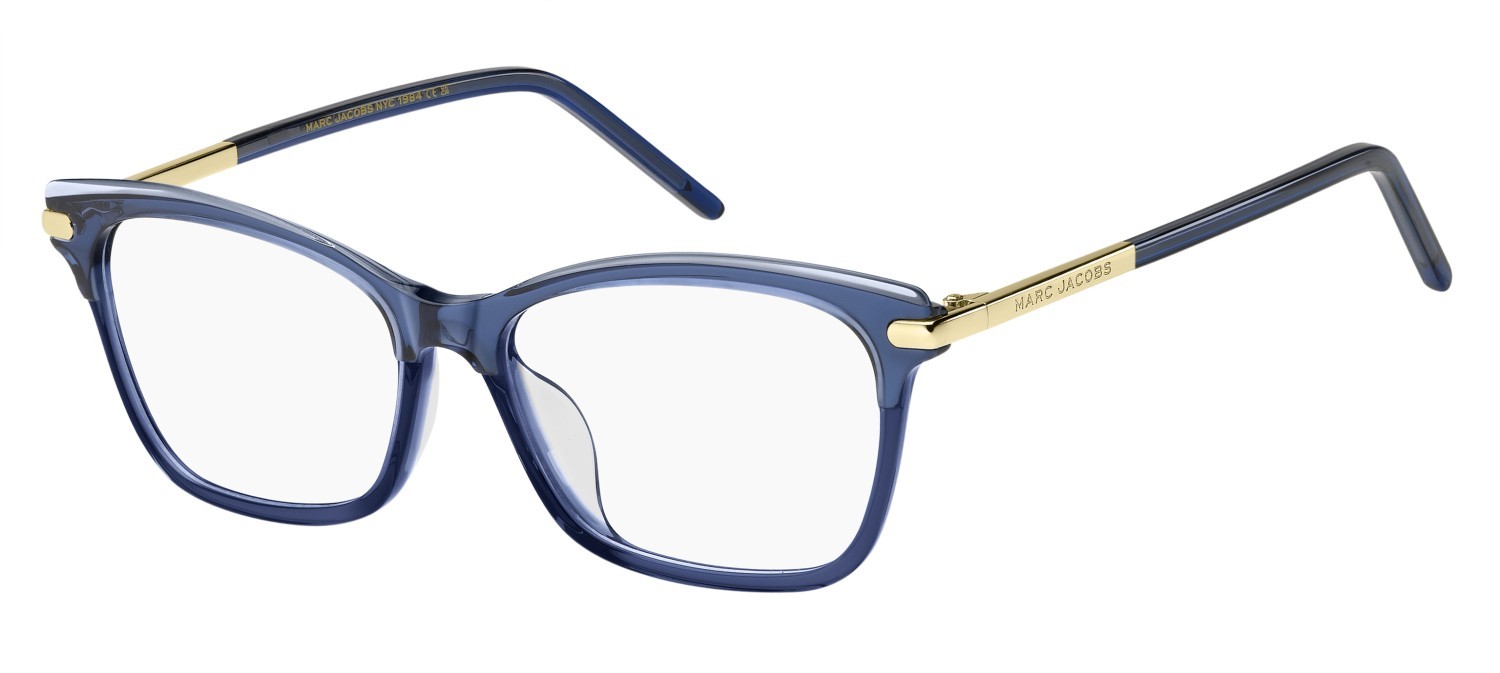 Eyeglasses Marc Jacobs 872/G 110294 ZX9 color blue azure shape cat eye 