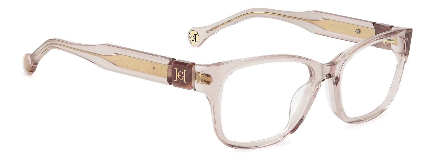 Eyeglasses Carolina Herrera Her 0329/G 110296 35J color pink shape rectangle 